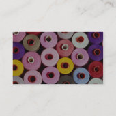 裁縫のボビン 名刺 (裏面)