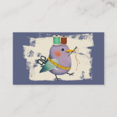 裁縫の乗務員の変更バードビジネスカード 名刺 (正面)