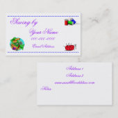 裁縫の名刺 名刺 (正面/裏面)