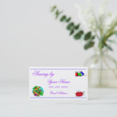 裁縫の名刺 名刺 (スタンド正面)