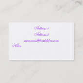 裁縫の名刺 名刺 (裏面)