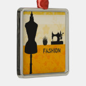 裁縫の技術の服の型枠のファッションの要素 メタルオーナメント (右)