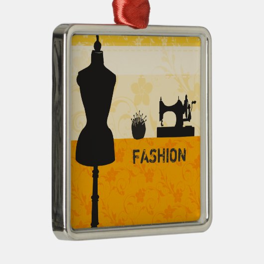 裁縫の技術の服の型枠のファッションの要素 メタルオーナメント (右)