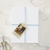 『裁縫の授業』（そしゅうのじゅぎょう、英:The Sewing Lesson） フレデリック・ブリッ ギフトタグ (より糸付き)