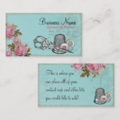 裁縫の概念 名刺 (正面/裏面)