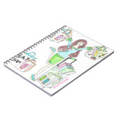 裁縫の買物客のノート ノートブック (左側)