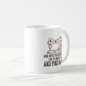 裁縫の間に心を失う コーヒーマグカップ (正面右)