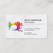 裁縫はさみヴィンテージ | 設計者 名刺 (正面)