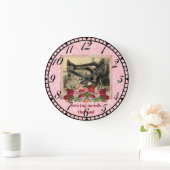 裁縫はソウルヴィンテージ機械時計を修理する ラージ壁時計 (ホーム)