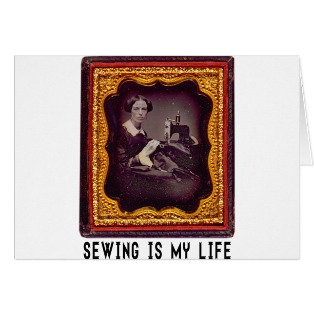 裁縫は私の人生 (正面横)