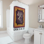 裁縫は私の人生 シャワーカーテン (インサイチュ)