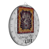 裁縫は私の人生 ダーツボード (正面左)