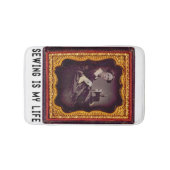 裁縫は私の人生 バスマット (正面)