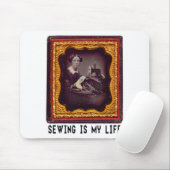 裁縫は私の人生 マウスパッド (マウス)