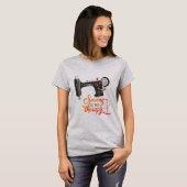 裁縫は私の癒し Tシャツ (正面フル)