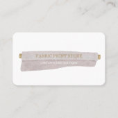 裁縫アトリエカスタムテーラーファブリック 名刺 (正面)