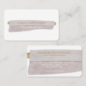 裁縫アトリエカスタムテーラーファブリック 名刺 (正面/裏面)