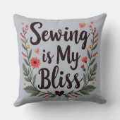 裁縫イマイブリスフローラタイポグラフィ クッション (裏面)