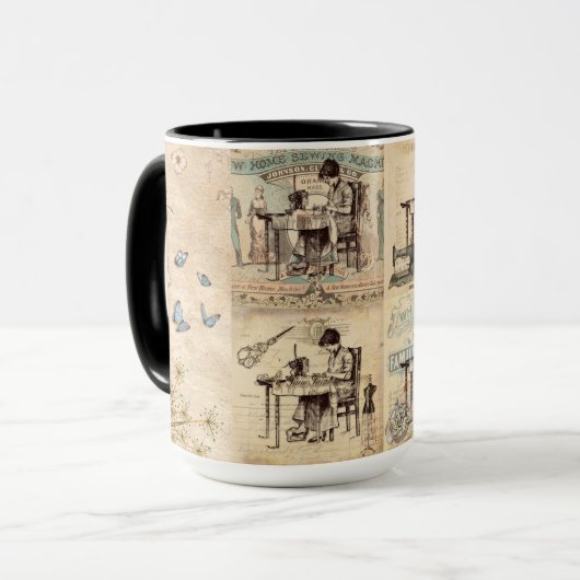 裁縫インスピレーションマグ マグカップ (正面左)