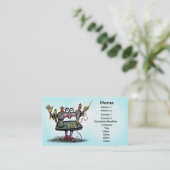 裁縫カード 名刺 (スタンド正面)