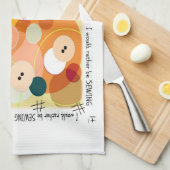 裁縫キッチンタオル キッチンタオル (四つ折り)