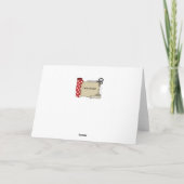 裁縫キットハッピーバースデー カード (裏面)