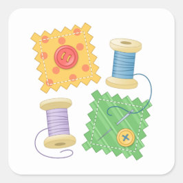 裁縫キルティング工芸趣味 スクエアシール