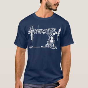 裁縫キルティング機キルターズ愛好者用ギフト Tシャツ