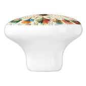 裁縫キルティング セラミックノブ (側面)