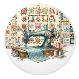 裁縫キルティング セラミックノブ