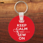 裁縫キーリング キーホルダー (正面)