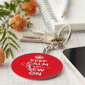 裁縫キーリング キーホルダー (側面)