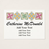 裁縫ギフトの囲い/クラフターカード (裏面)