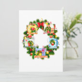 裁縫ギフト|メリークリスマス裁縫贈り物 サンキューカード (スタンド正面)