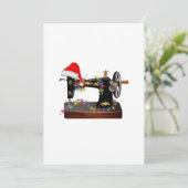 裁縫ギフト | メリークリスマス 裁縫好き 招待状 (スタンド正面)