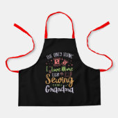 裁縫クラシック エプロン (正面)