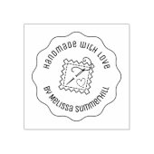 裁縫クラフト手作りラブウェー ラバースタンプ (インプリント)