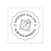 裁縫クラフト手作りラブウェー ラバースタンプ (インプリント)