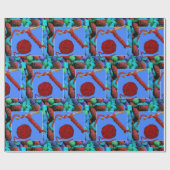 裁縫クロチェットヤーンマザーズ誕生日 ラッピングペーパー (フラット)