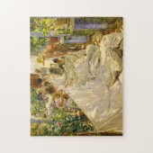 裁縫ザセイル、1896年Joaquin Sorolla ジグソーパズル (縦)