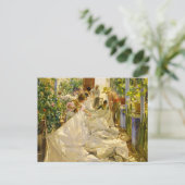 裁縫ザセールバイヨアキンソローラ ポストカード (スタンド正面)