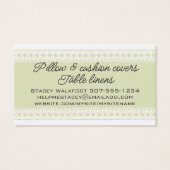 裁縫シザーズボタンレースのプレゼントラベル (裏面)