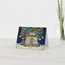 裁縫ショップノートカードまたはありがとう サンキューカード