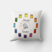 裁縫シンブル、針と糸 クッション (裏面)