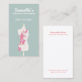 裁縫シーメスアンドドレスメーカーマネキン 名刺 (正面/裏面)