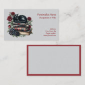 裁縫シーメストレスワードローブテーラー 名刺 (正面/裏面)