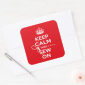 裁縫シール スクエアシール (封筒)