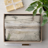 裁縫ジャンクジャーナルシリーズデザイン#11 薄葉紙 (ギフト)