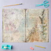 裁縫ジャンクジャーナルシリーズデザイン#7 薄葉紙 (クラフト)