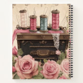 裁縫ジャーナルスパイラルノートブック ノートブック (裏面)